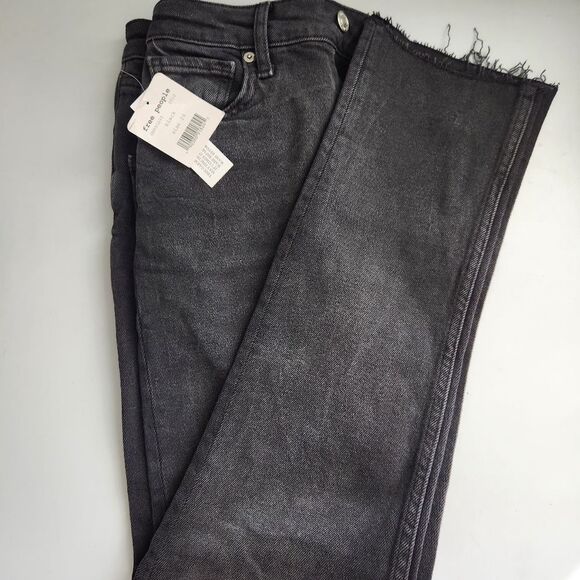 Free People Hi Slin Straight Jeans Size 24 - Picture 2 of 5
